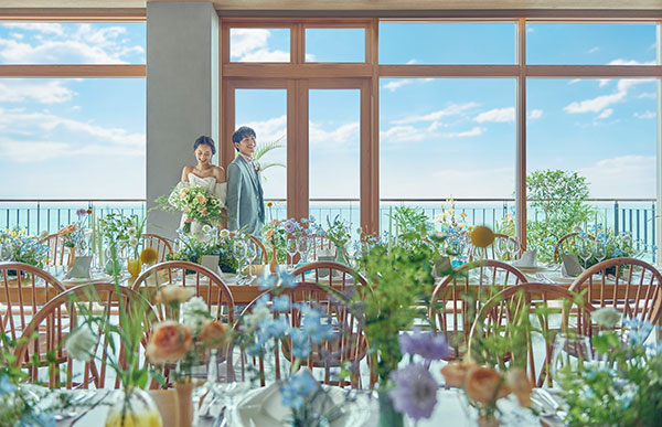 沖縄結婚式ザ・ヨミタンリゾート アクアグレイス・チャペル