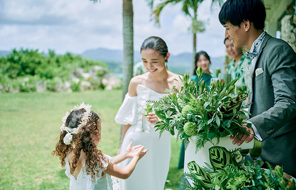 子どれ沖縄結婚式
