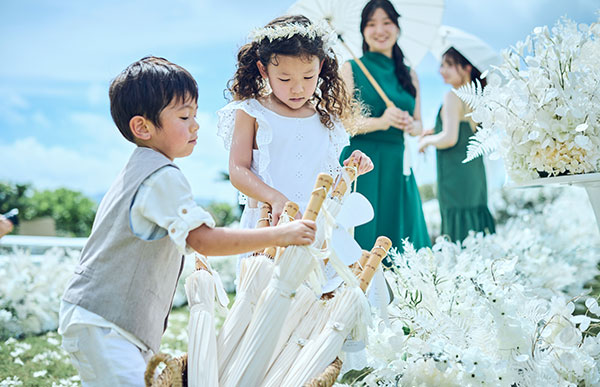 沖縄結婚式赤ちゃんや子どもの服装