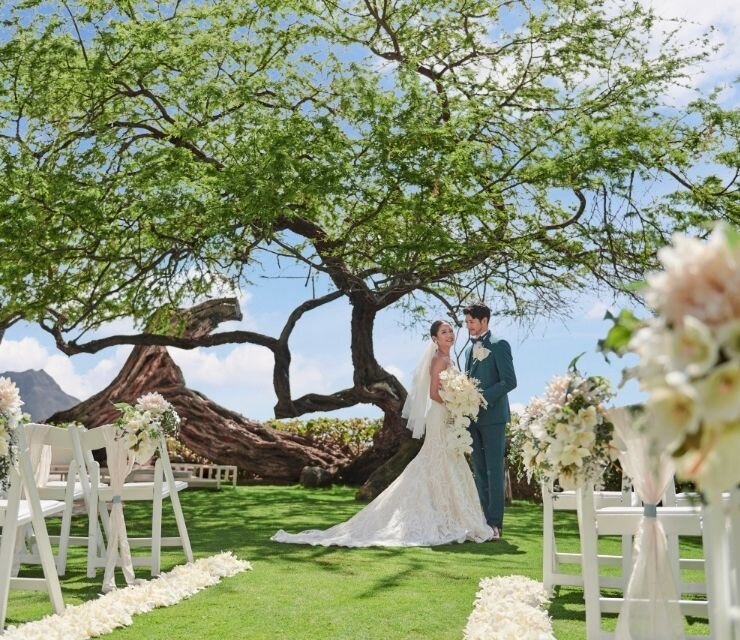 写真:カヴェヘヴェヘ・ウエディング・アット・ハレクラニ