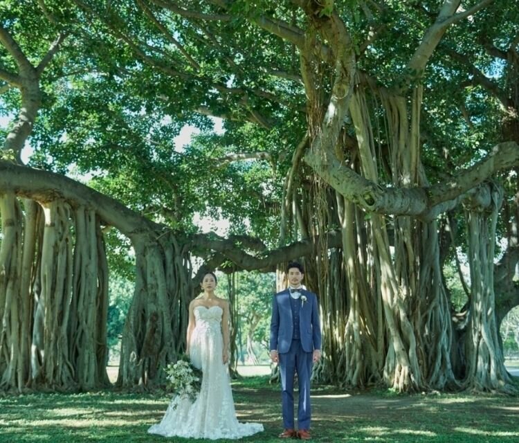 ハワイ アラモアナビーチ＆パークフォトプラン①