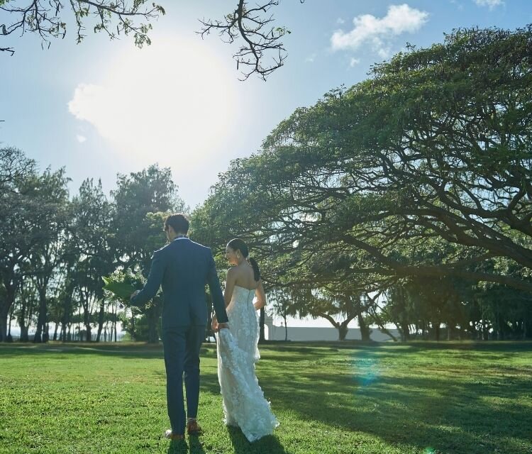 ハワイ アラモアナビーチ＆パークフォトプラン⑥