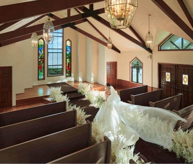 【LA-VIE FACTORY】ハワイ アロハ・ケ・アクア チャペル＆ガーデン＆選べる1ロケーションフォトプラン