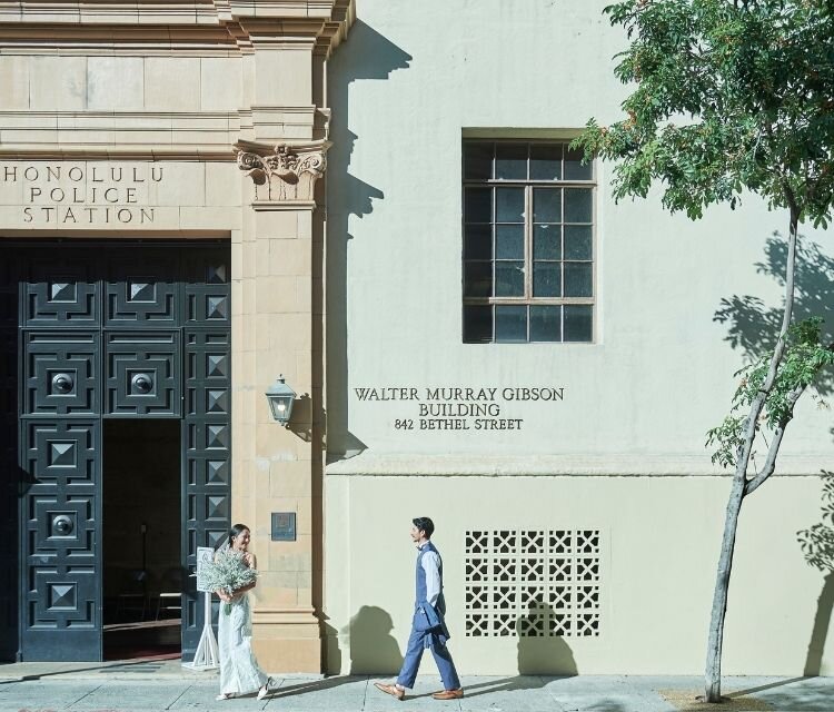 ハワイ ダウンタウン＆ビーチフォトプラン②