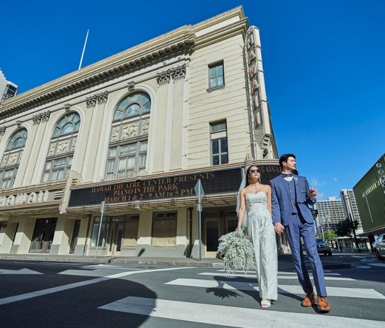 ハワイ ダウンタウン＆ビーチフォトプラン④