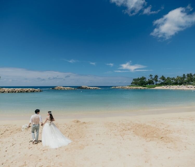 ハワイ コオリナ チャペル&ビーチフォトプラン③