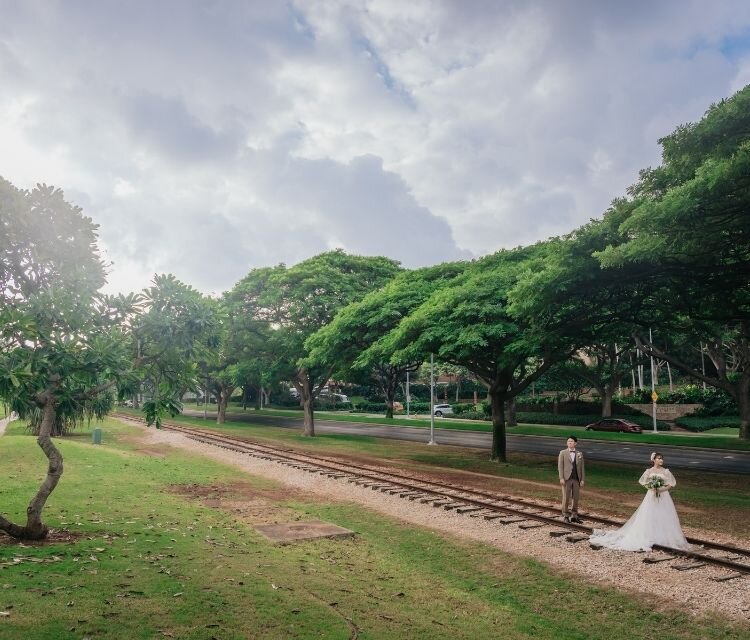 ハワイ コオリナ チャペル&ビーチフォトプラン⑥