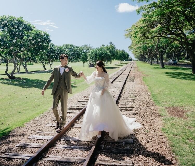 ハワイ コオリナ チャペル&ビーチフォトプラン⑦