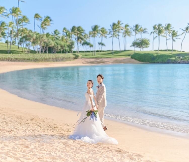 ハワイ コオリナ チャペル&ビーチフォトプラン③