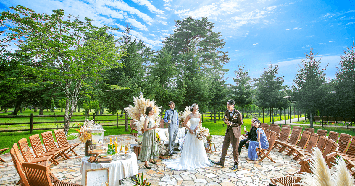 リフティングヴィヴァーチェ 幸運の森 ルーチェ｜軽井沢の挙式・結婚式なら【ワタベウェディング】