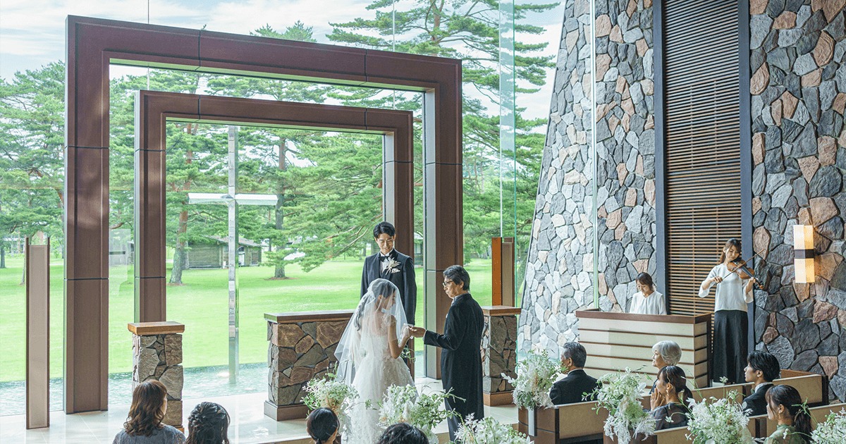 光のチャペル ピエールマティアーダ｜軽井沢の挙式・結婚式なら