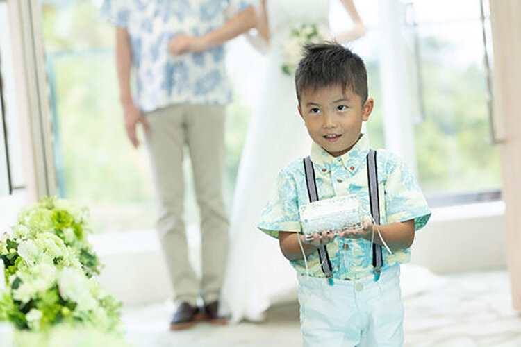 家族のみの結婚式演出3