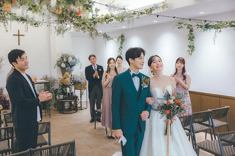 家族のみの結婚式演出5