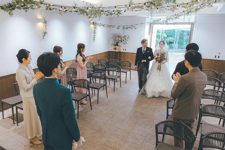家族のみの結婚式流れ3