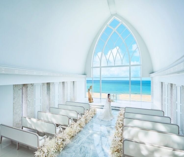 沖縄 【LA-VIE FACTORY】 アクアグレイスチャペル フォトプラン