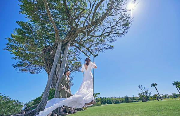 沖縄でふたりきりの結婚式