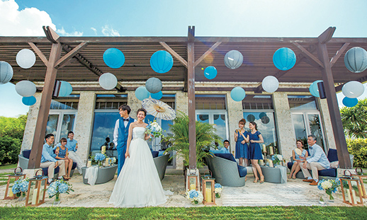 沖縄の結婚式・挙式のウェディング
                    スケジュール（4枚目）