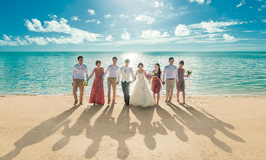 沖縄の結婚式・挙式のウェディング
                    スケジュール（3枚目）