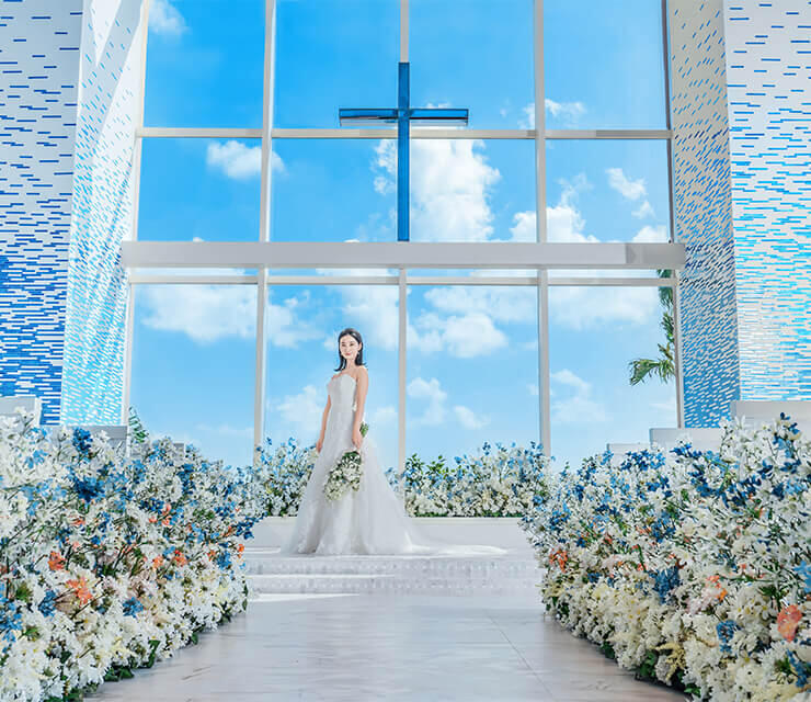 写真:シギラミラージュ ベイサイドチャペル