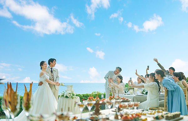 家族のみや少人数でおこなう沖縄結婚式