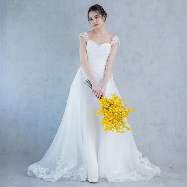 沖縄リゾートウェディングドレス