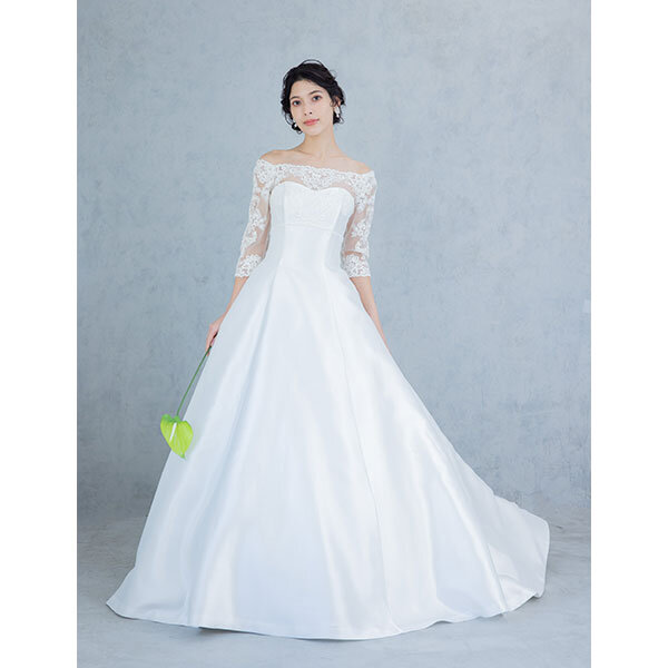 沖縄リゾートウェディングドレス