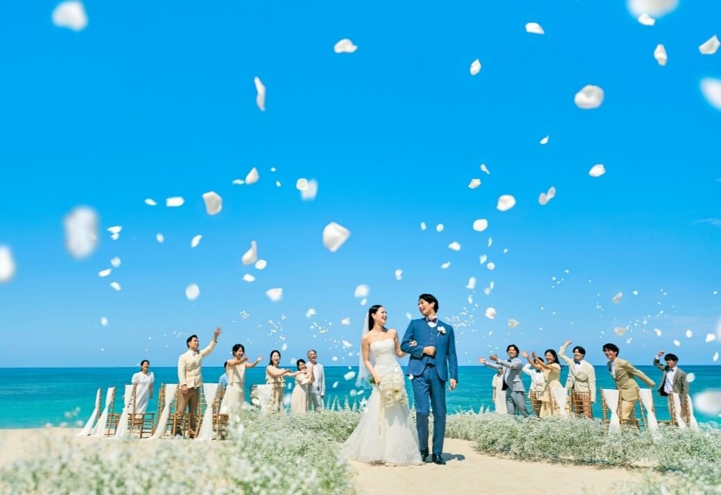 写真:ザ・ヨミタンリゾート アクアグレイス・ビーチウェディング