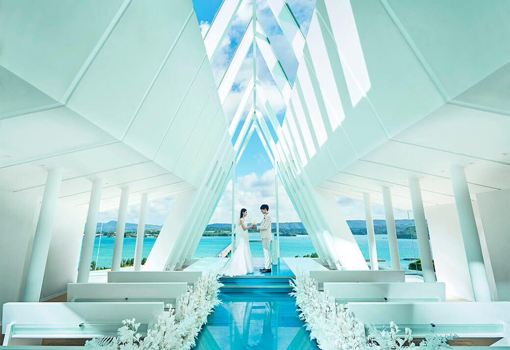 写真:古宇利島 空と海の教会