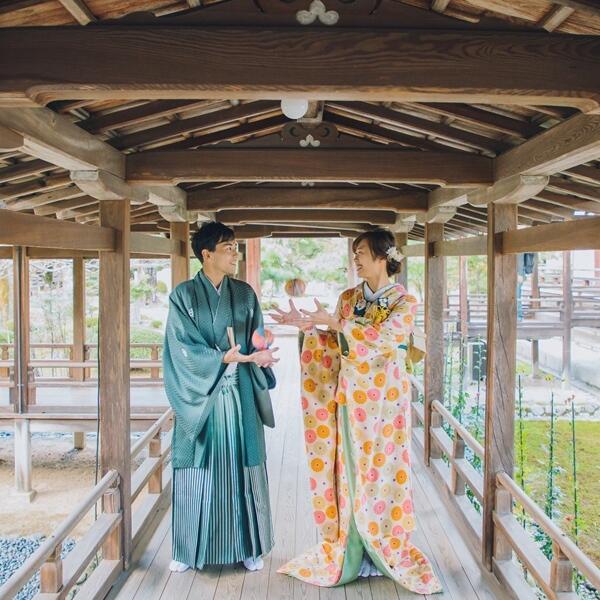 嵯峨天皇の離宮として建立され1200年<br> 歴史と文化そして自然があふれる地で憧れのウェディングフォトが叶います