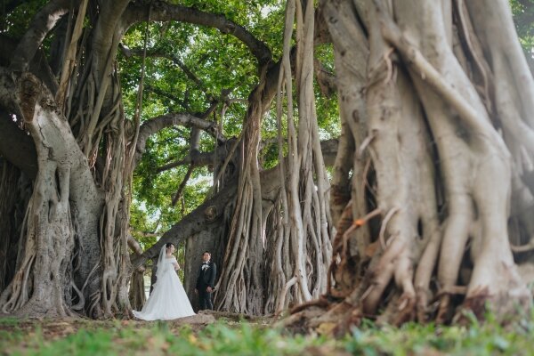 ナチュラルな雰囲気でふたりの自然な表情を引き出して