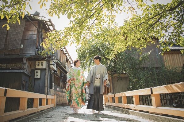 京都の定番エリアでおふたりらしい撮影を