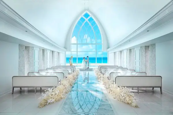 独立型チャペルで　目の前に広がる海を満喫するフォトプラン