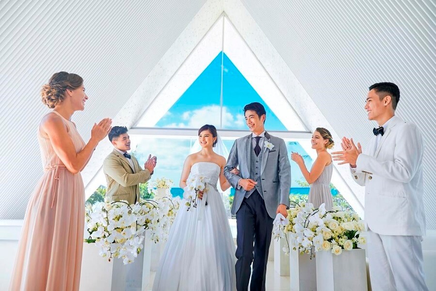 写真:チャペル＆ビーチフォトプラン
