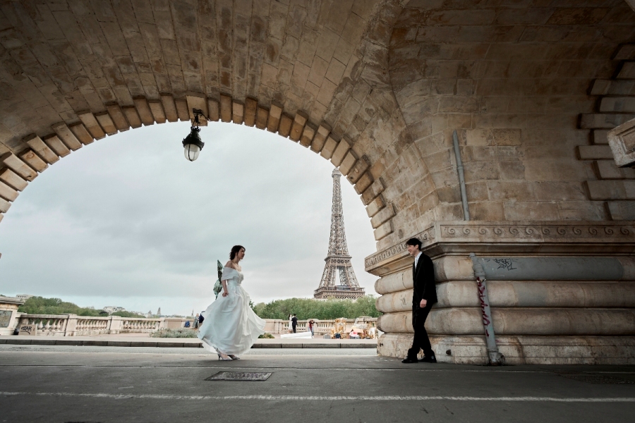 写真:エッフェル塔＆凱旋門フォトプラン