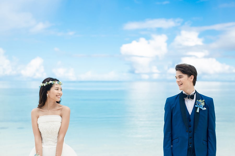 グアムで撮る 前撮り フォトウェディング 結婚写真なら ワタベウェディング