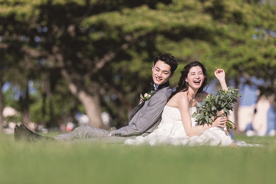 写真:ラニレア チャペル＆ビーチ＋カピオラニパークフォトプラン