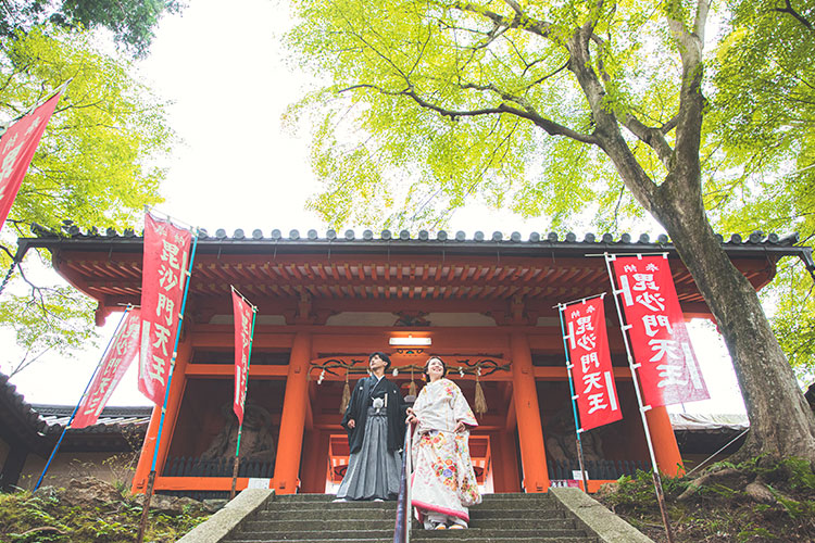 京都・寺院系のフォトウェディングロケーション