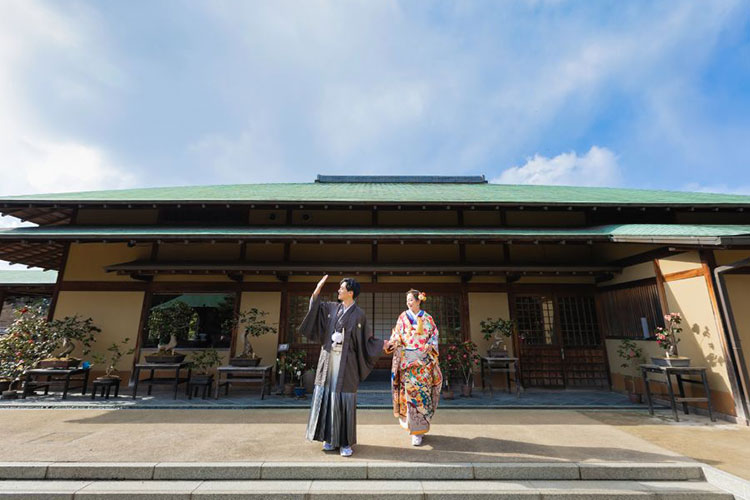 大阪の自然・庭園系フォトウェディングロケーション