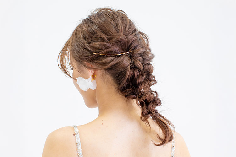 フォトウェディング髪型