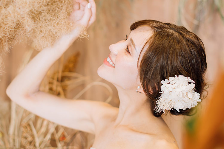 フォトウェディング髪型