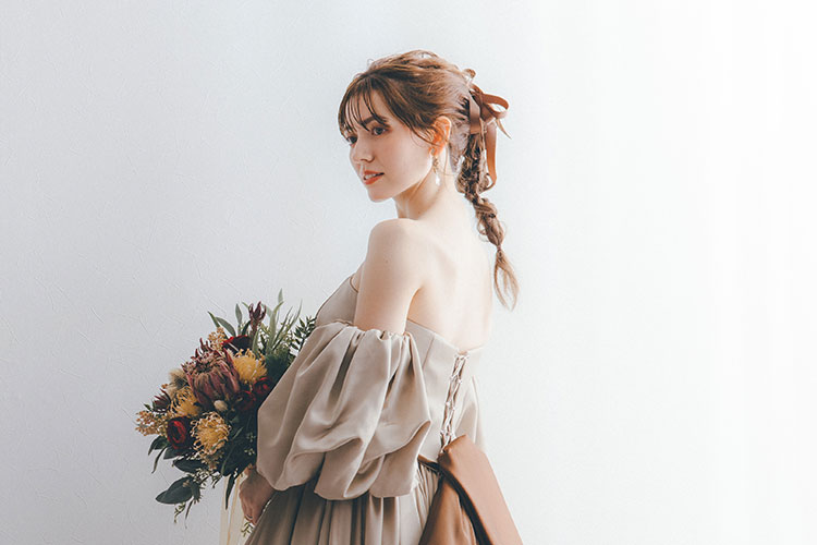 フォトウェディング髪型