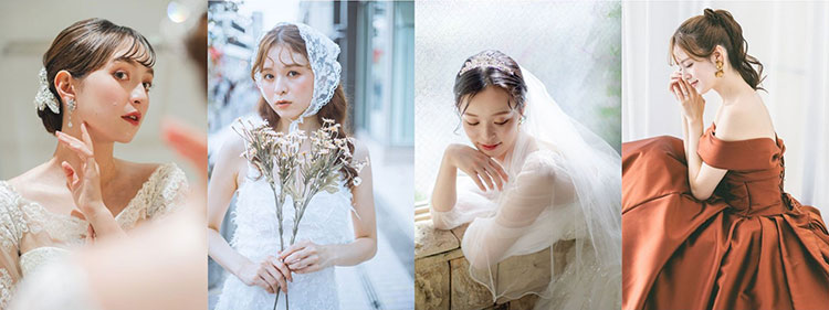 フォトウェディング髪型