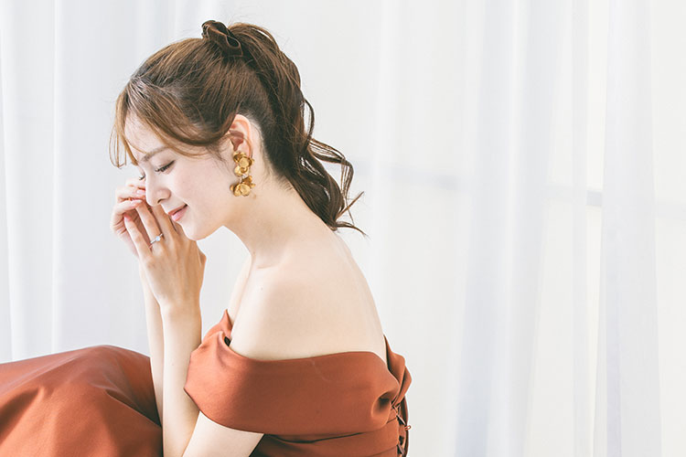 フォトウェディング髪型