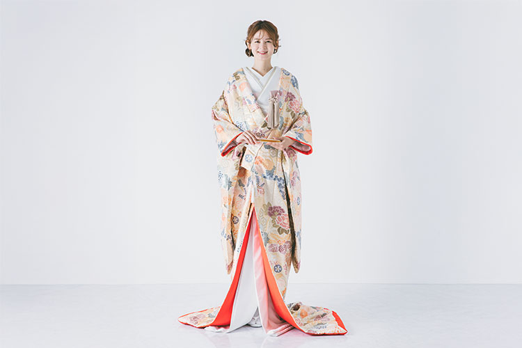 和装で前撮りした花嫁