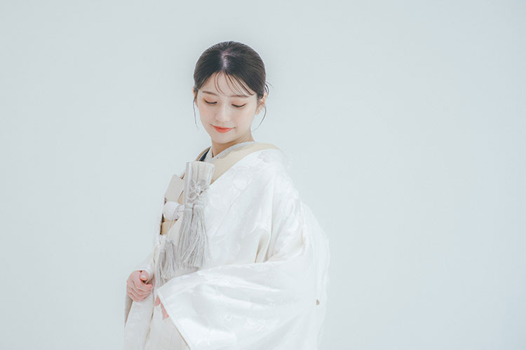 白無垢で前撮りした花嫁