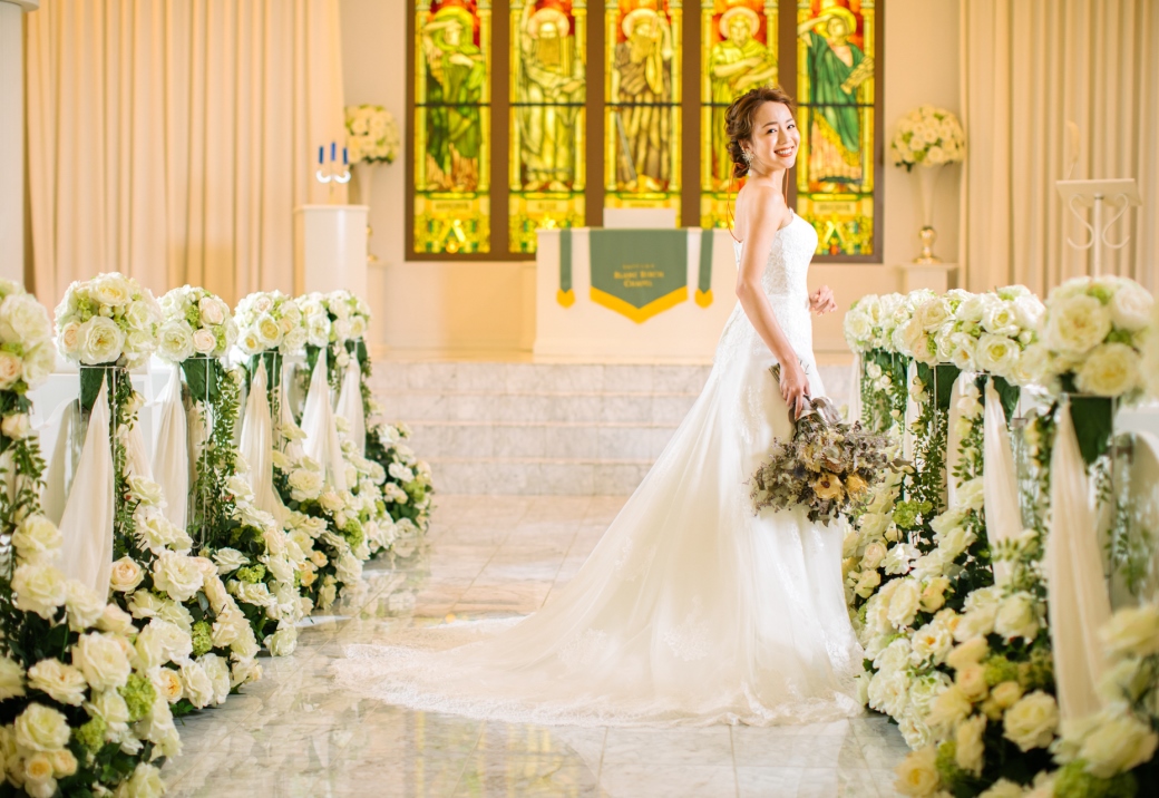 チャペルフォト｜前撮り・フォトウェディング・結婚写真なら【ワタベ 
