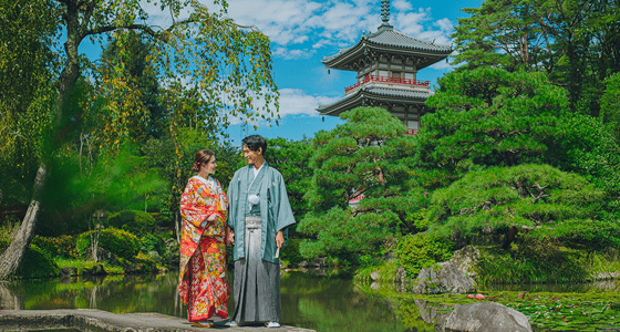 名古屋城(名古屋で撮る)｜前撮り・フォトウェディング・結婚写真なら