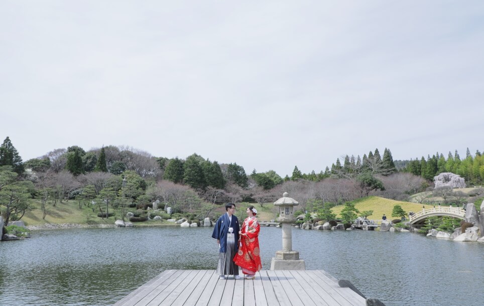 三景園 前撮り 和装