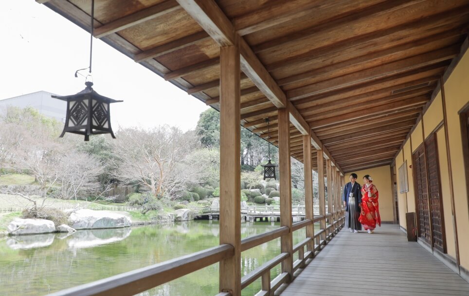 三景園 前撮り 和装