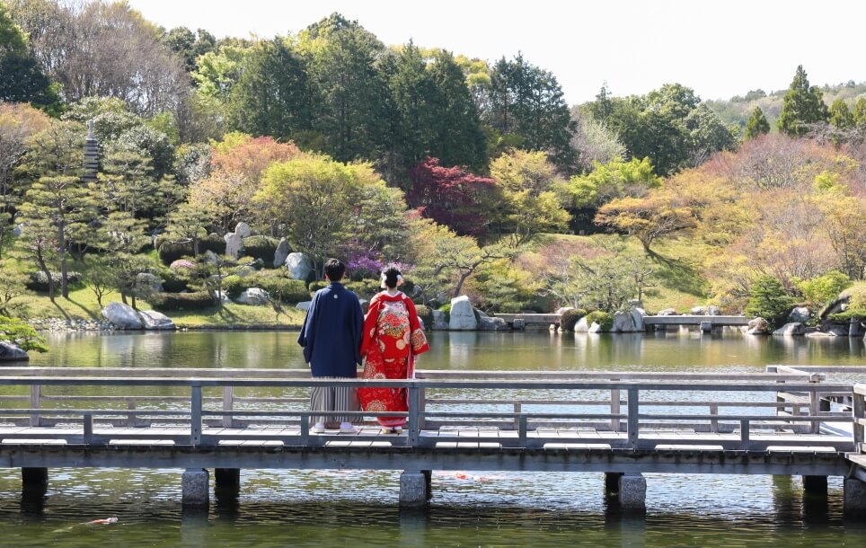 三景園 前撮り 和装